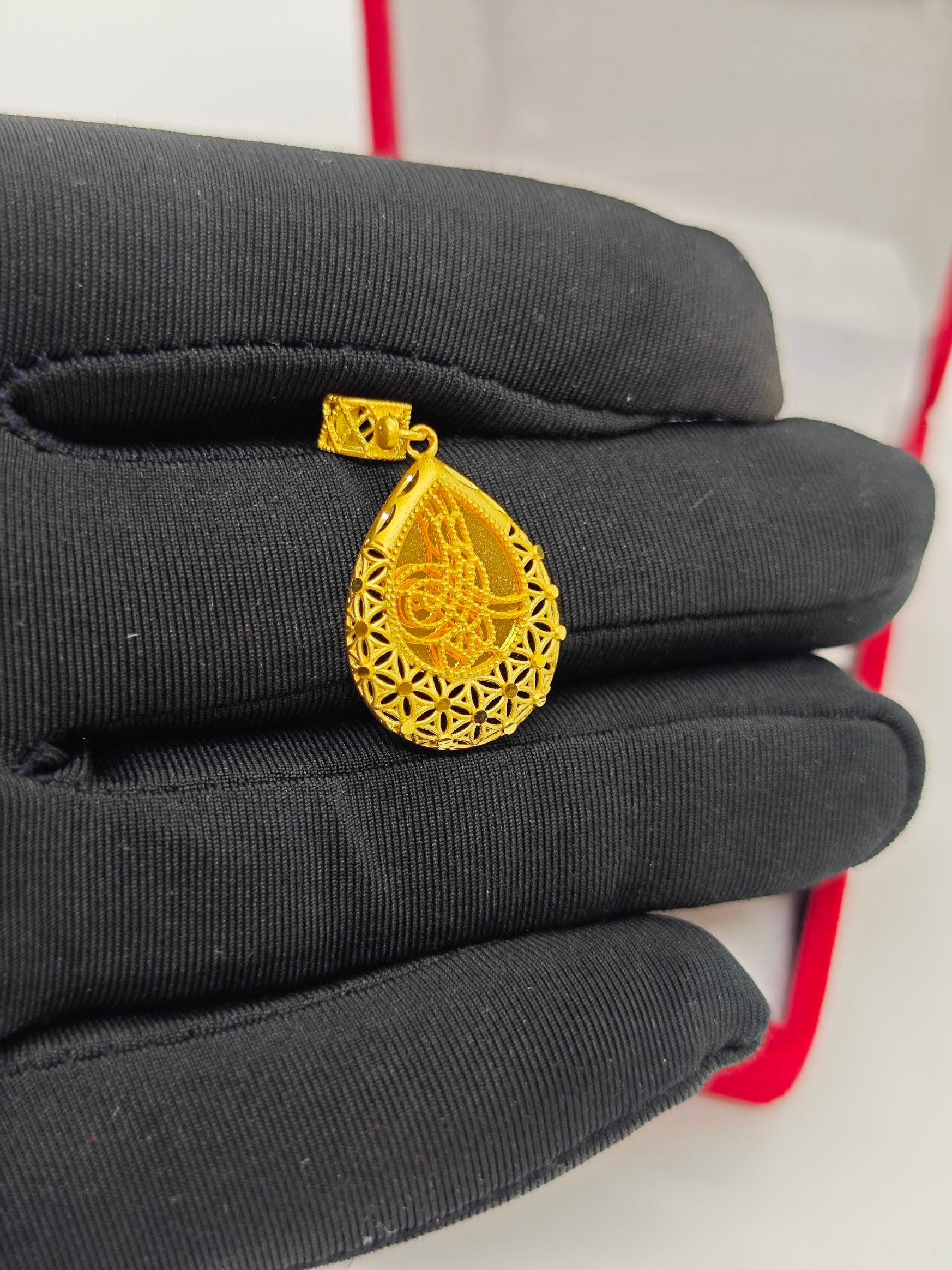 Zarif Ve Şık Osmanlı Tuğralı Kolye Uçu