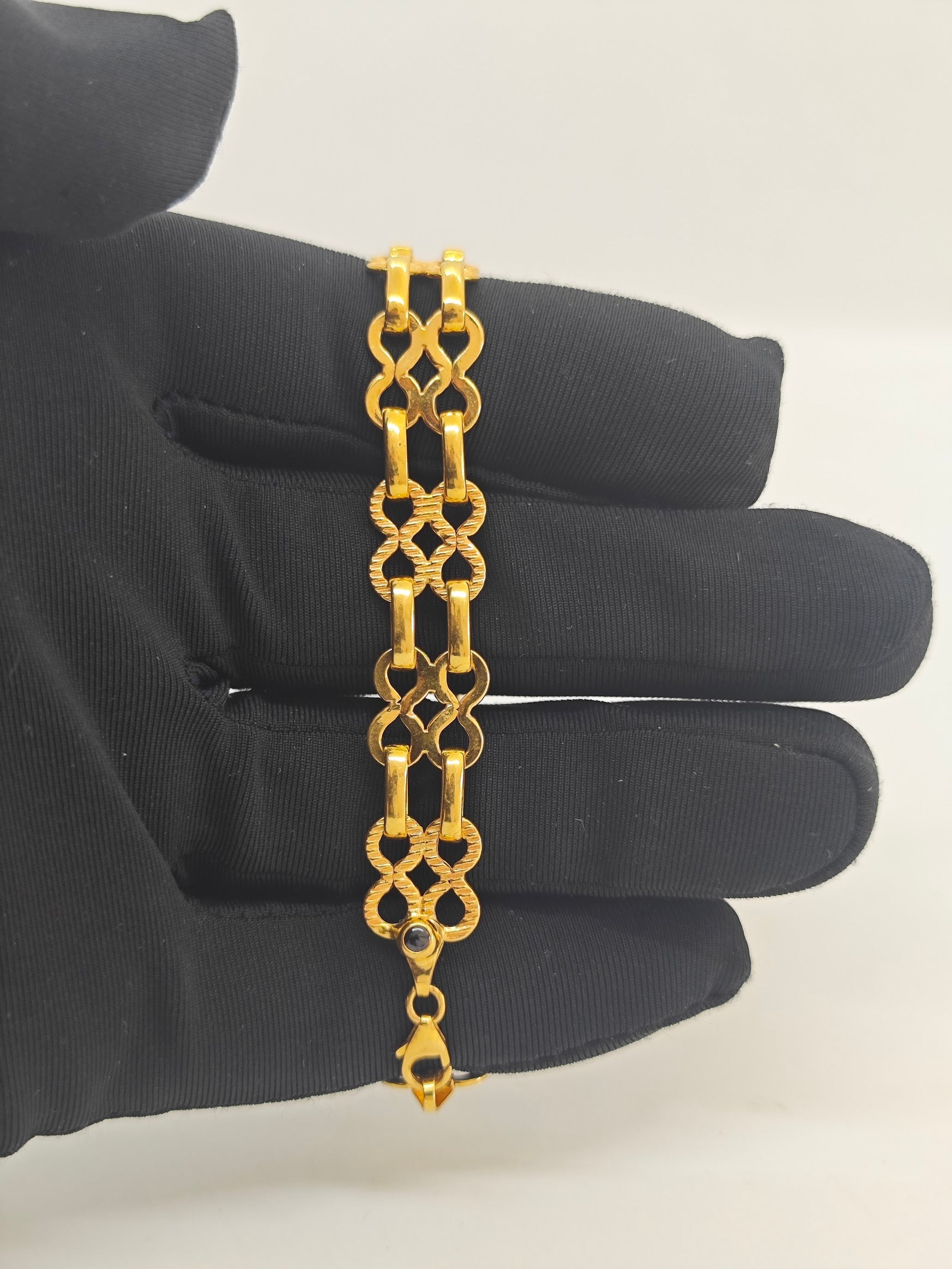 Sonsuzluk İşaretli22 Ayar Altın Bileklik