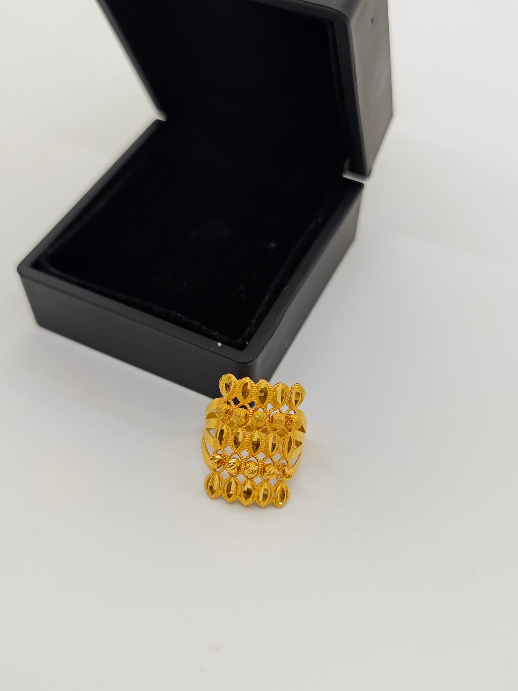 Zarif Mozaik 22 Ayar Altın Yüzük