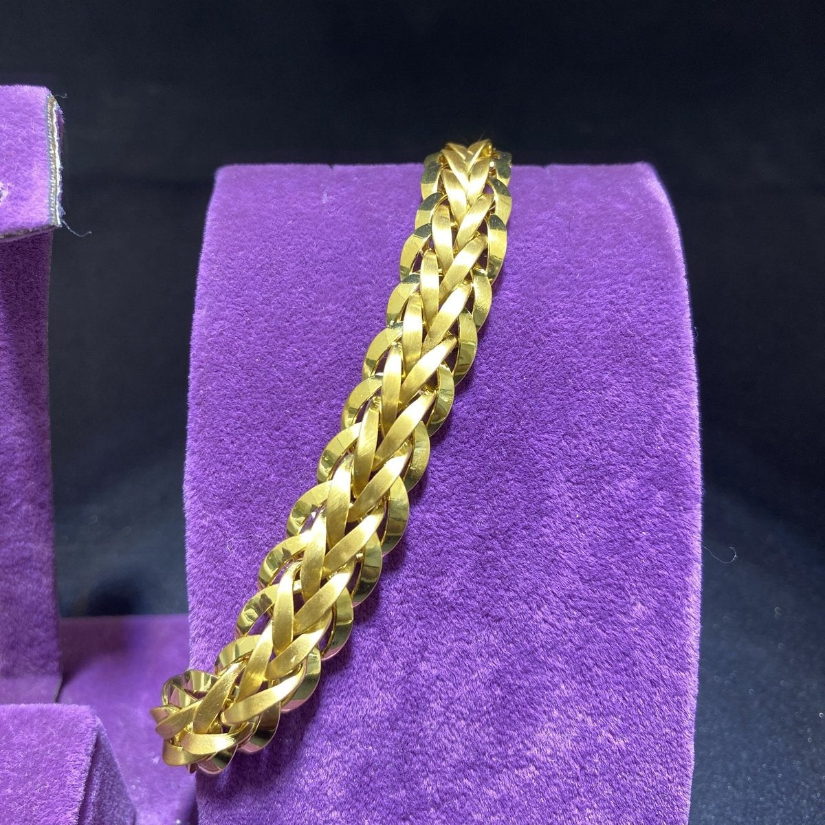 22 Ayar Altın Kırkayak Bileklik Özel Tasarım 14.33gr Kadın - B00918