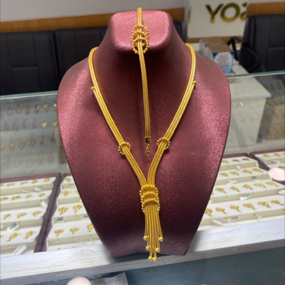 22 Ayar Altın Kanze Set Özel Tasarım 16.69gr Hediye - SE00001