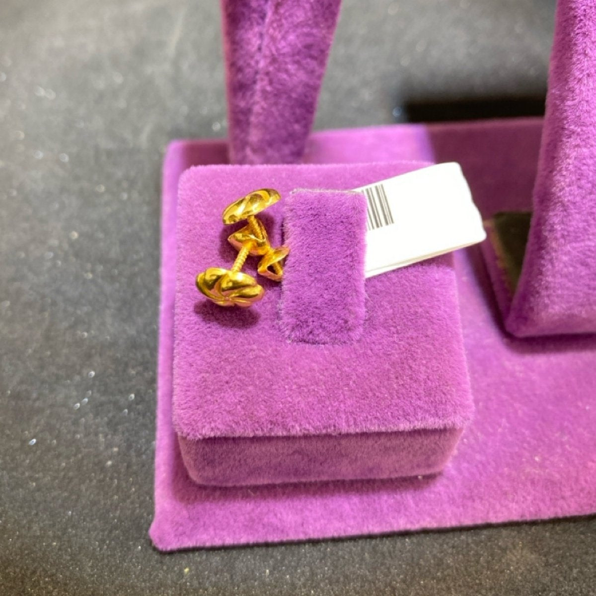 22 Ayar Altın Çocuk Küpesi Özel Tasarım 0.86gr Hediye - J00038