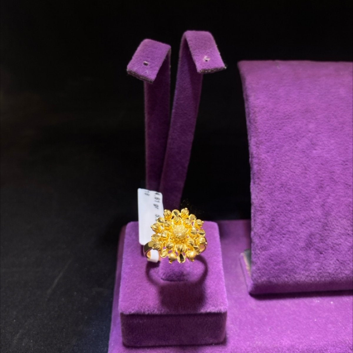 22 Ayar Altın Yüzük Tek Taş Dorikalı 4.61gr 18 Numara Hediye - Y00997