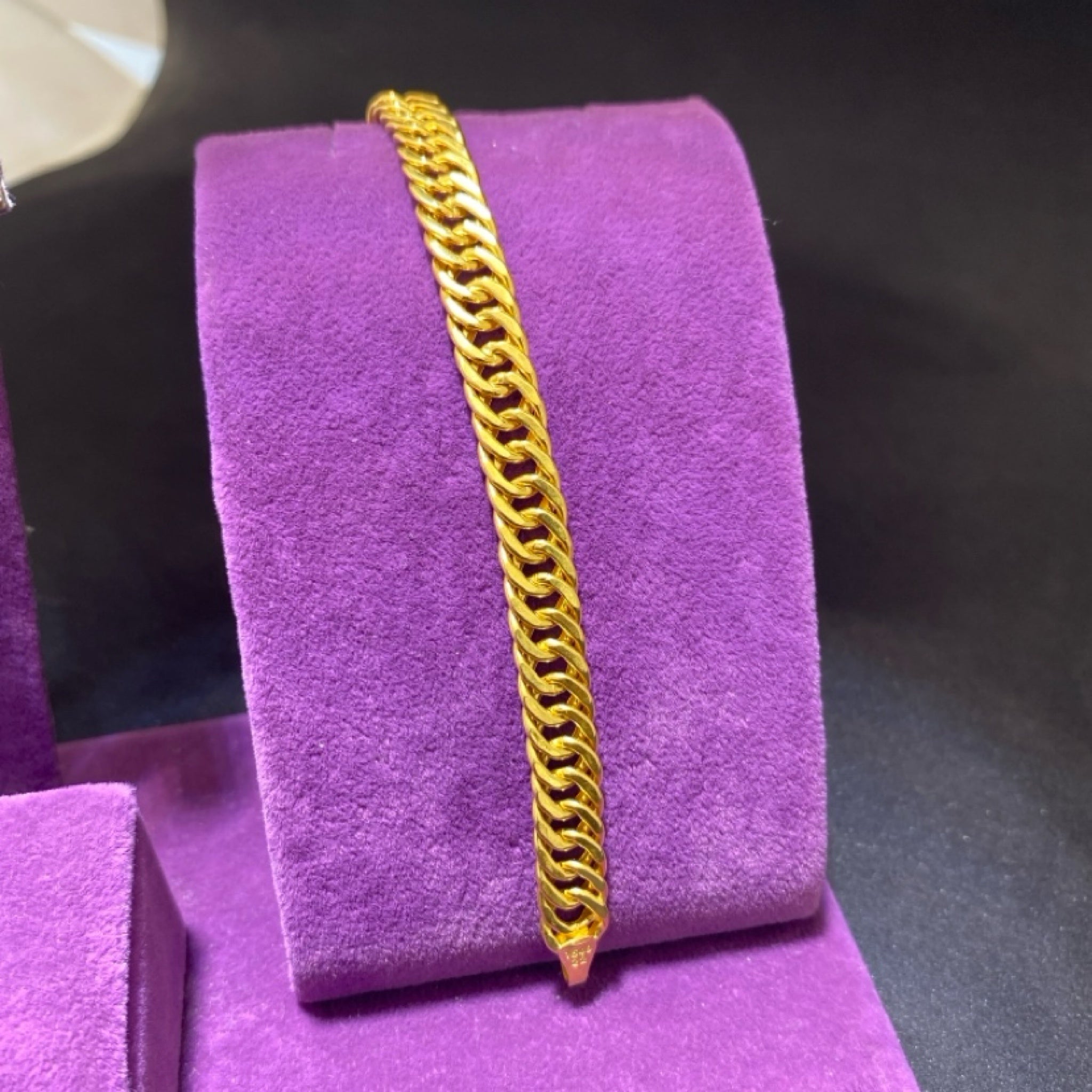 22 Ayar Altın Bileklik Paksoy Modern Tasarım 7.59gr 19 CM Kadın - B01009