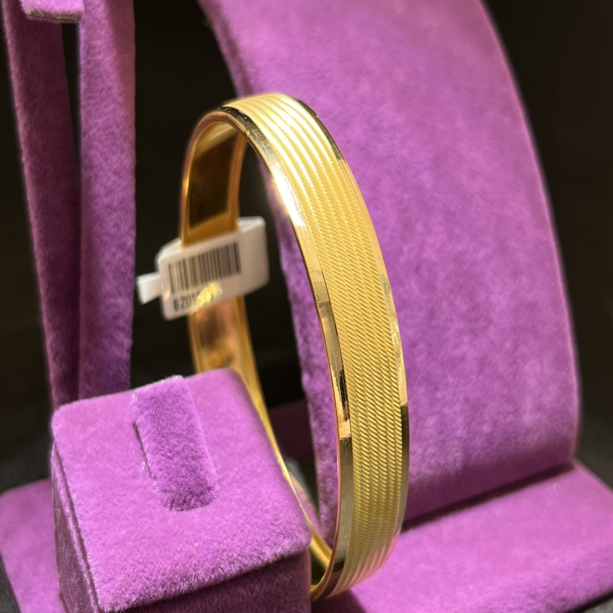 22 Ayar Altın Bilezik Hasırlı El İşi 12.68gr Kadın - BZ01223