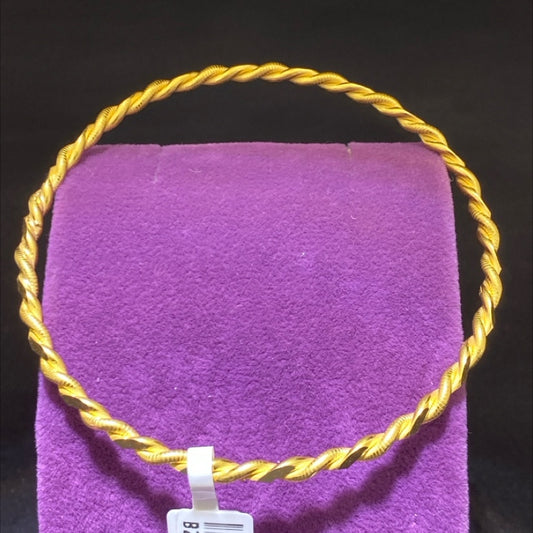 22 Ayar Altın Bilezik Kıvırcık Özel Tasarım 15.08gr Paksoy Kuyumculuk Kadın Hediye - BZ01314 - alternatif görsel