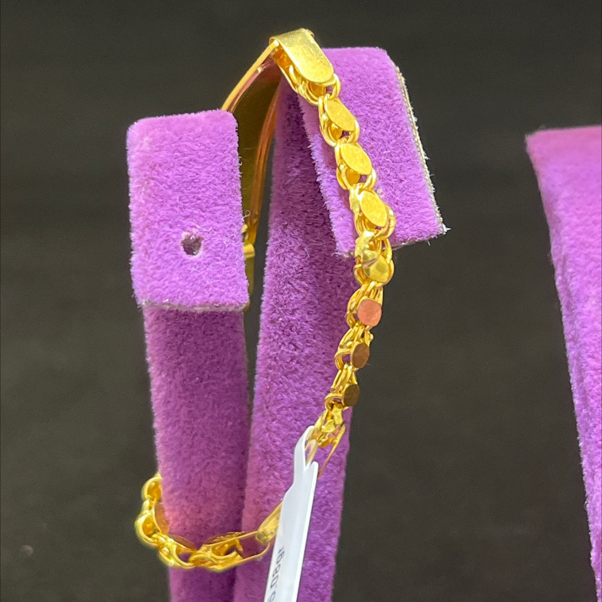 22 Ayar Altın Çocuk Künye Pullu Özel Tasarım 4.33gr Hediye - F00024