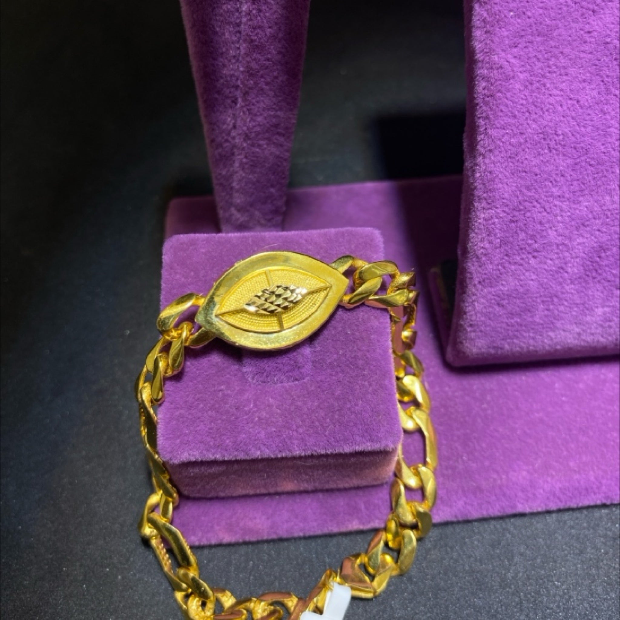 22 Ayar Altın Bileklik Paksoy Modern Tasarım 10.90gr 18 CM Hediye - B00962