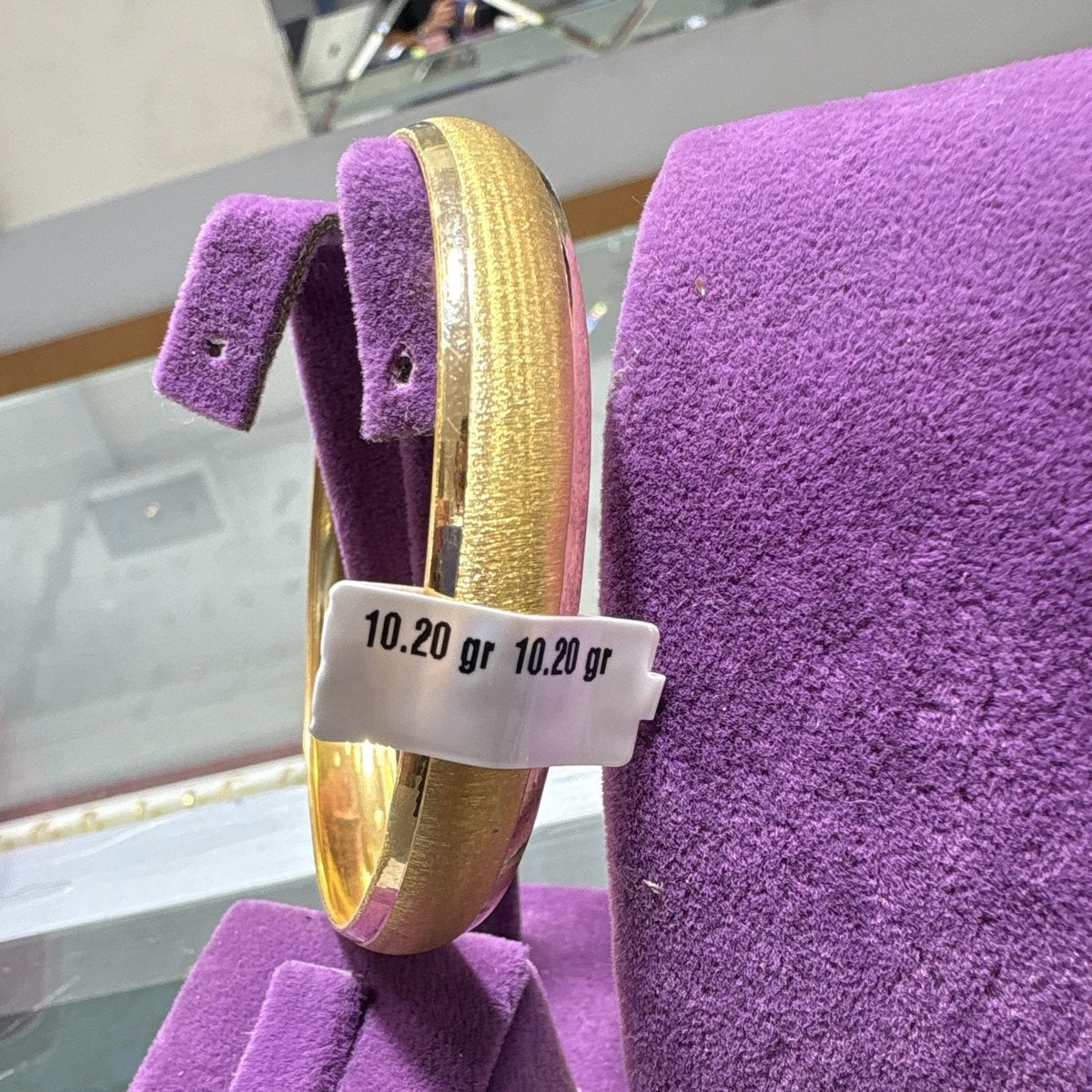 22 Ayar Altın Bilezik Paksoy Kumlu Tasarım 10.20gr Kadın - BZ01009