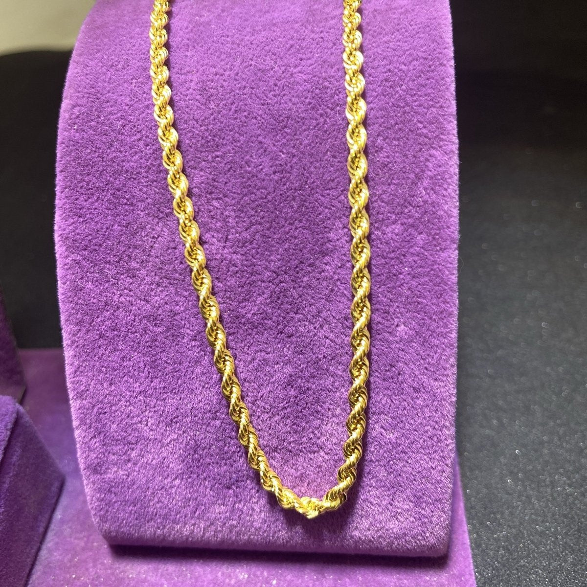 22 Ayar Altın Halat Zincir Modern Tasarım 5.98gr 50 CM - H00183