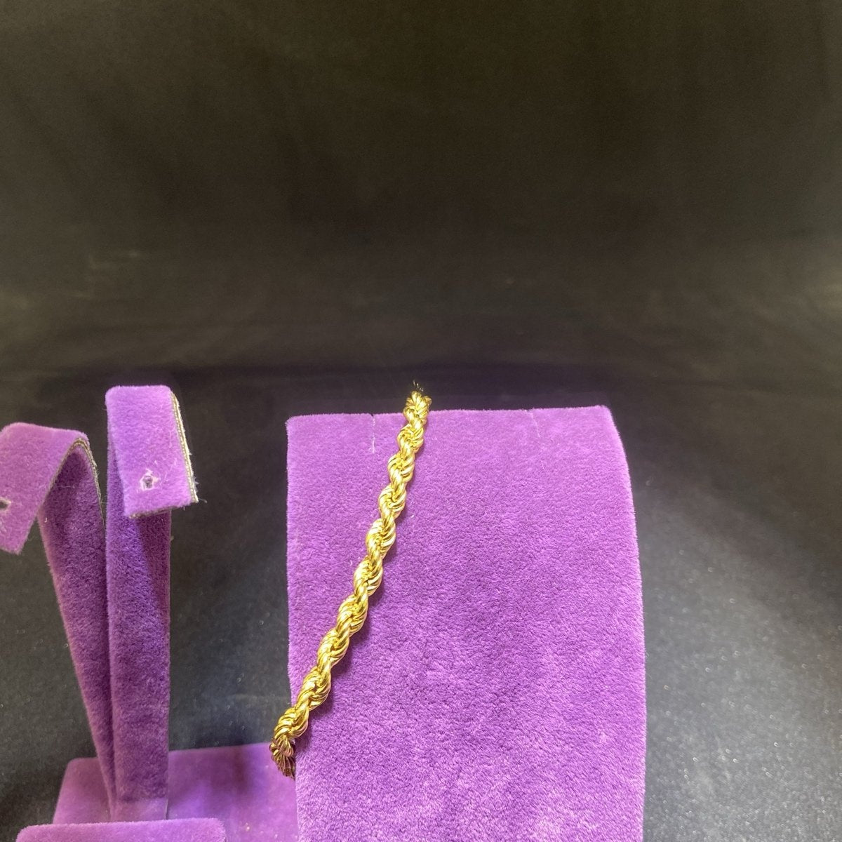 22 Ayar Altın Halat Bileklik Saygılı Modern Tasarım 5.32gr 19 CM - B00903