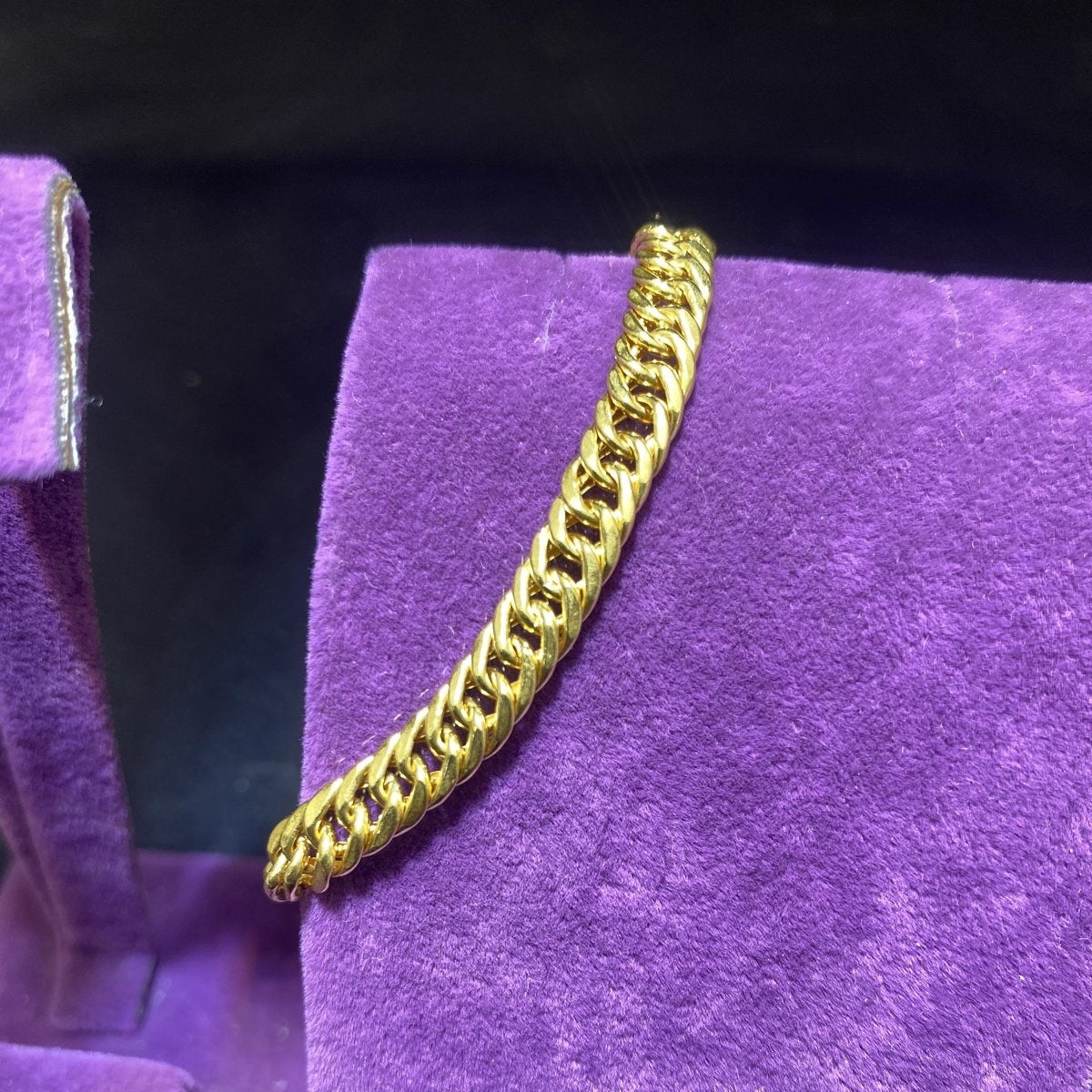 22 Ayar Altın Bileklik Saygılı Modern Tasarım 4.60gr 13 CM Kadın - B00904