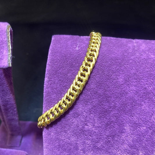 22 Ayar Altın Bileklik Saygılı Modern Tasarım 4.60gr 13 CM Kadın - B00904