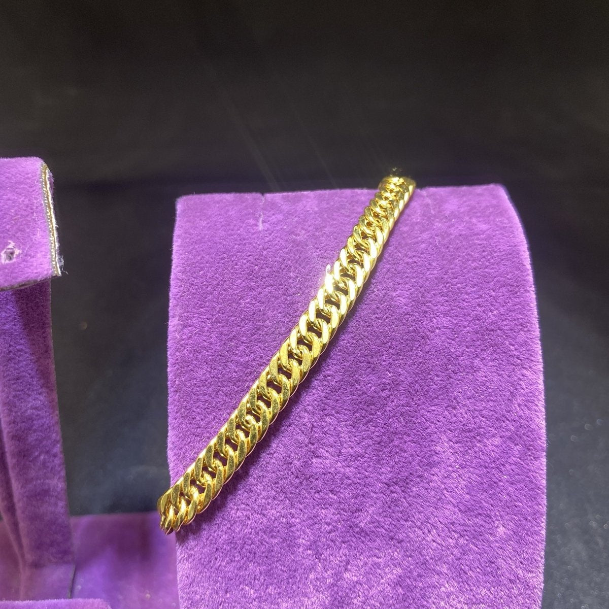 22 Ayar Altın Bileklik Saygılı Modern Tasarım 5.27gr 15 CM Hediye - B00907