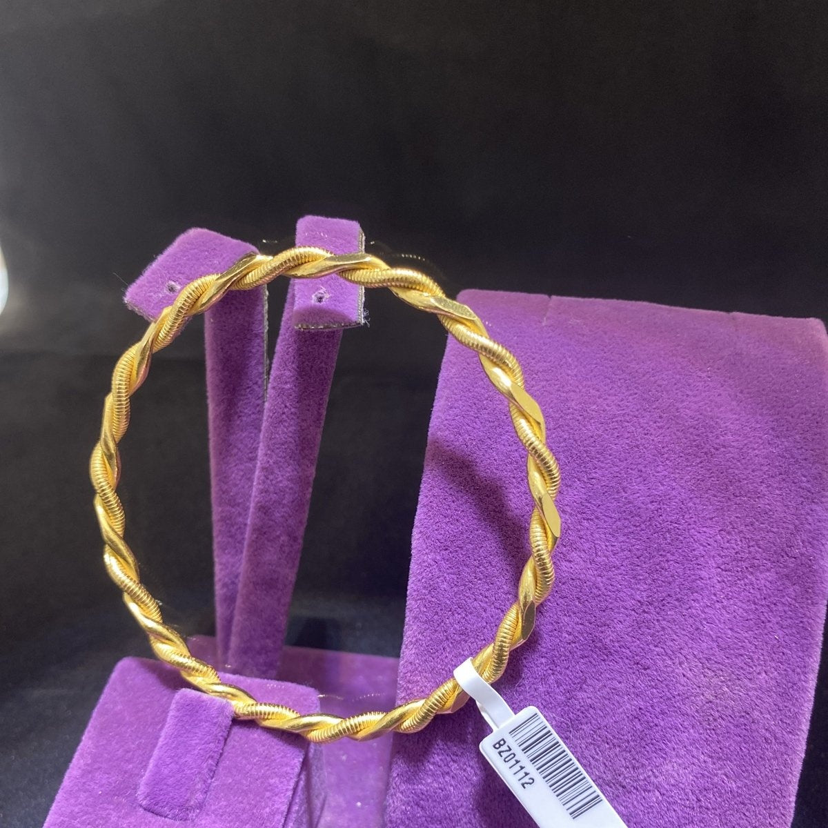 22 Ayar Altın Bilezik Zahit Geyik Kıvırcık Tasarım 30.00gr Kadın - BZ01112