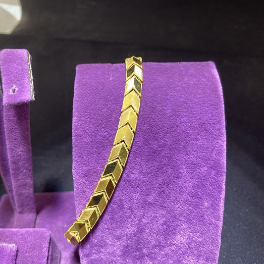 22 Ayar Altın Bileklik Modern Tasarım 13.20gr Kadın - B00913