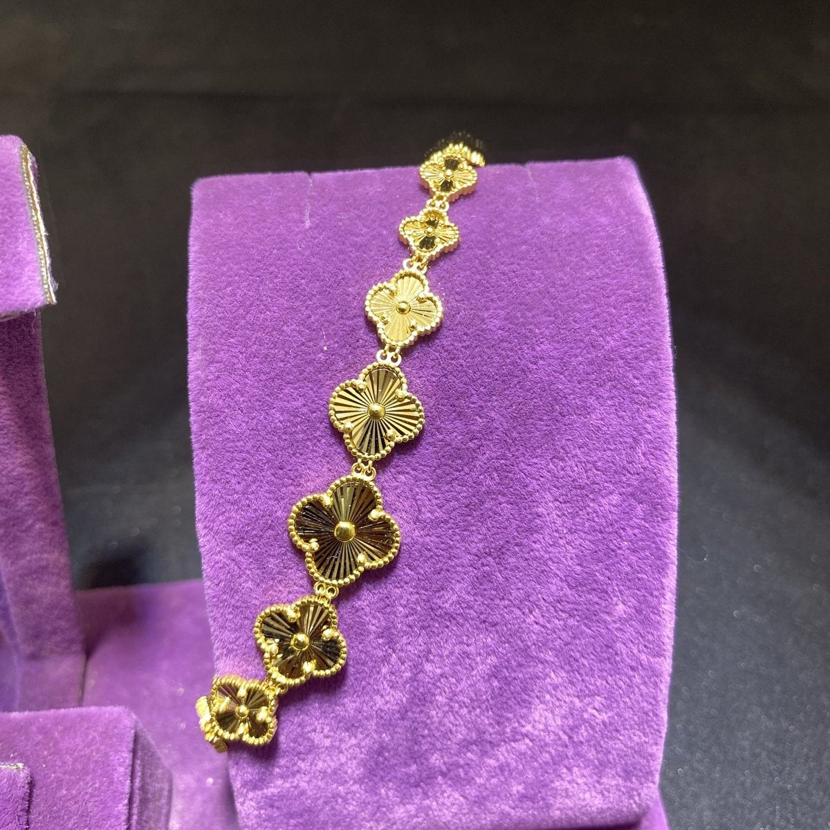 22 Ayar Altın Bileklik Yonca Özel Tasarım 12.01gr Kadın Paksoy Kuyumculuk - B00914