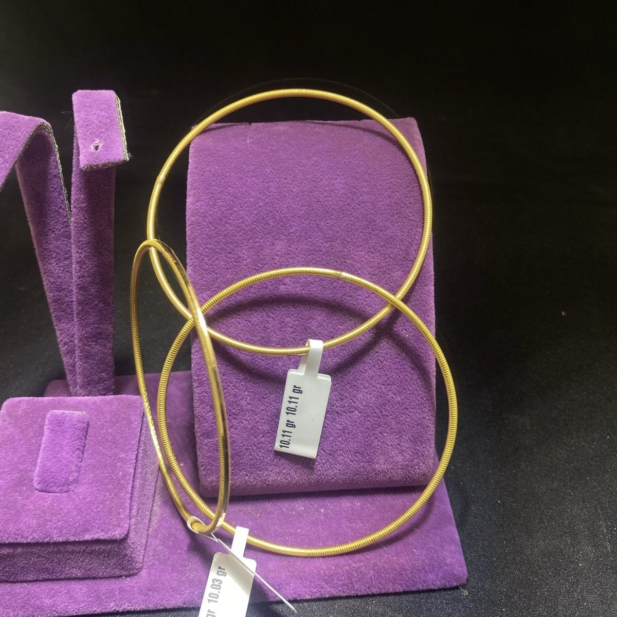 22 Ayar Altın Bilezik Zahit Geyik Modern Tasarım 10.06gr Kadın - BZ01122