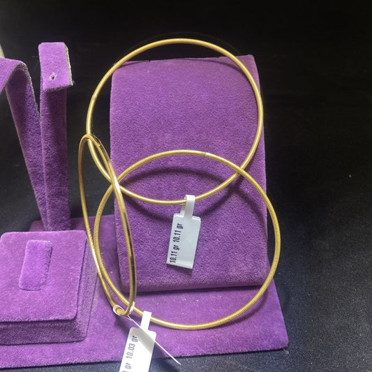 22 Ayar Altın Bilezik Zahit Geyik Özel Tasarım 10.03gr Hediye - BZ01121