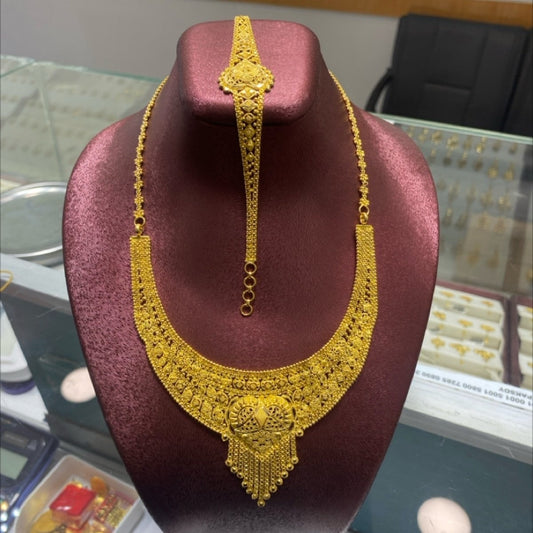 22 Ayar Altın Bileklik Hint Akıtma Seti 11.21gr Kadın Hediye - B00921