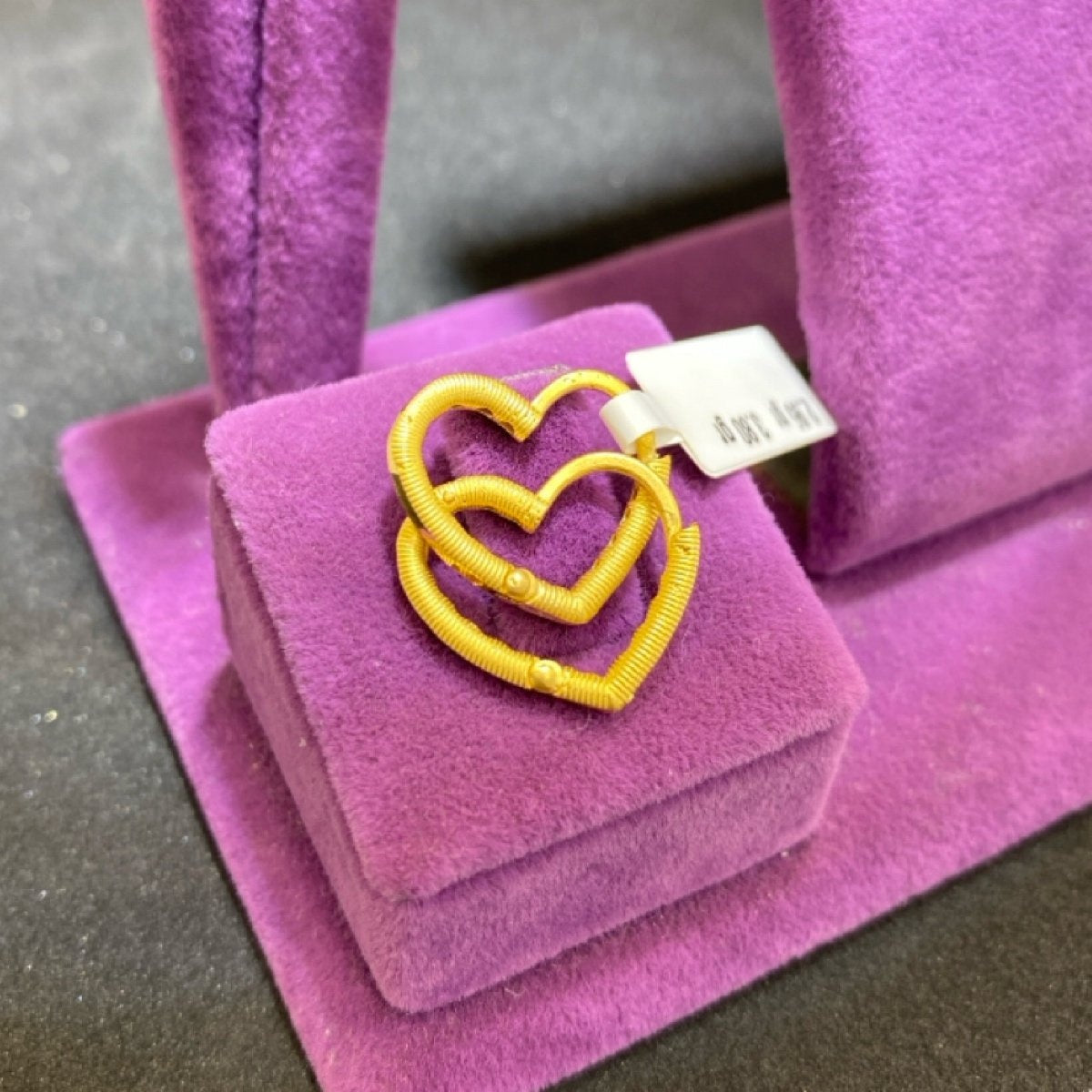 22 Ayar Altın Küpe Ajda Modern Tasarım 2.95gr Kadın - K00908