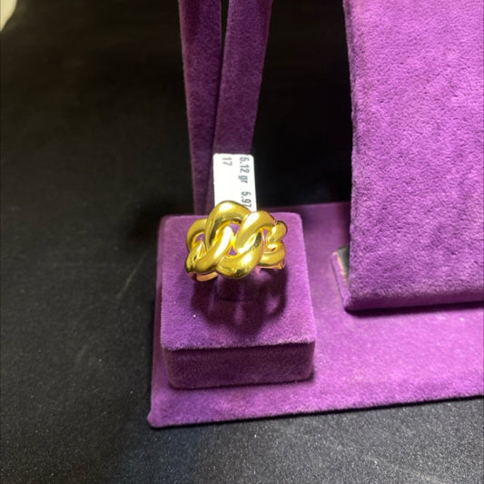 22 Ayar Altın Yüzük Gurmet Özel Tasarım 5.12gr 17 Numara Kadın - Y00971