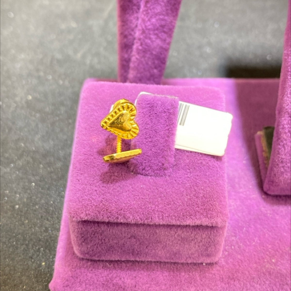 22 Ayar Altın Çocuk Küpesi Dorika Toplu 0.85gr - J00035