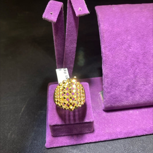 22 Ayar Altın Yüzük Dorikalı Modern Tasarım 6.04gr 29 Numara Hediye - Y00992