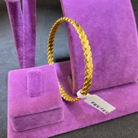 22 Ayar Altın Bilezik ADNA Burması Zahit Geyik 25.08gr Kadın - BZ01130