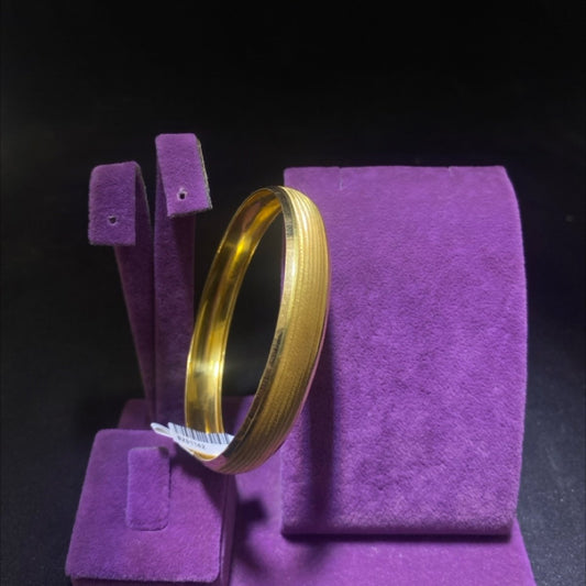 22 Ayar Altın Bilezik Paksoy Şarnel Kumlu Tasarım 10.69gr Kadın - BZ01142