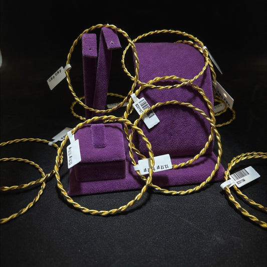 22 Ayar Altın Bilezik Kıvırcık El İşi 17.04gr Kadın - BZ01164