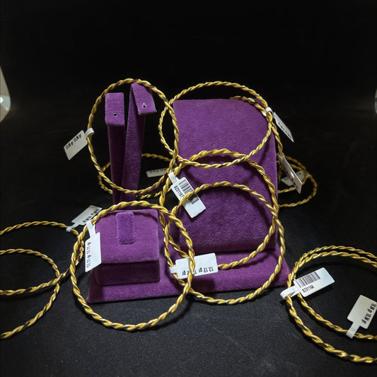 22 Ayar Altın Kıvırcık Bilezik Modern Tasarım 15.05gr Kadın - BZ01160