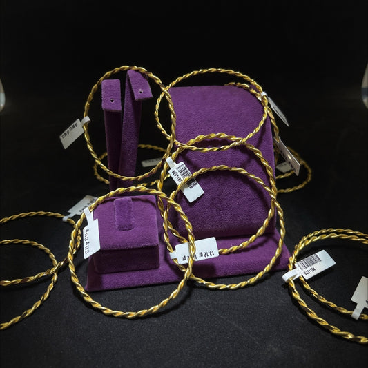 22 Ayar Altın Kıvırcık Bilezik Modern Tasarım 12.97gr Kadın - BZ01159