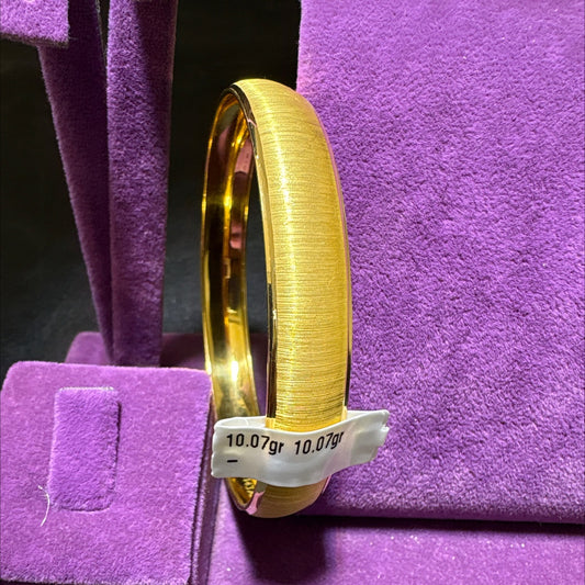 22 Ayar Altın Bilezik Paksoy Modern Tasarım 10.07gr Hediye - BZ01181