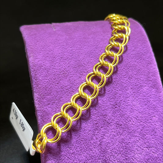 22 Ayar Altın Bileklik Samanyolu Özel Tasarım 4.59gr Kadın - B00957