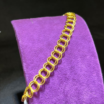 22 Ayar Altın Bileklik Samanyolu Özel Tasarım 3.57gr Kadın - B00958