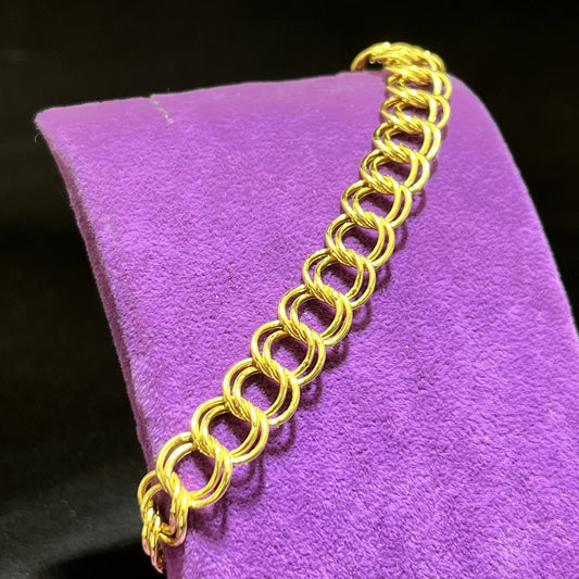 22 Ayar Altın Bileklik Samanyolu Özel Tasarım 10.80gr Kadın - B00953