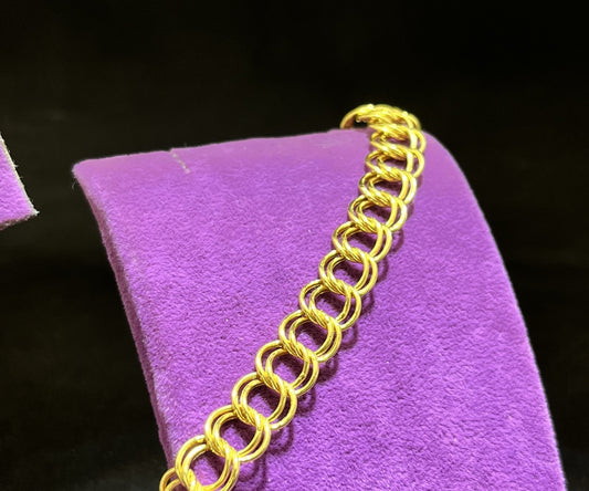 22 Ayar Altın Bileklik Samanyolu Özel Tasarım 8.17gr Kadın - B00951