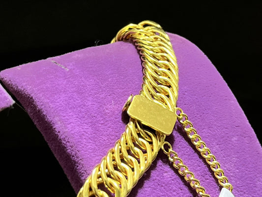 22 Ayar Altın Bileklik Paksoy Modern Tasarım 17.02gr Kadın - B00943