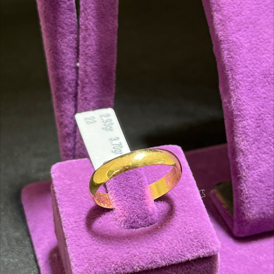 22 Ayar Altın Alyans Modern Cilalı 2.93gr 23 Numara - AL00822