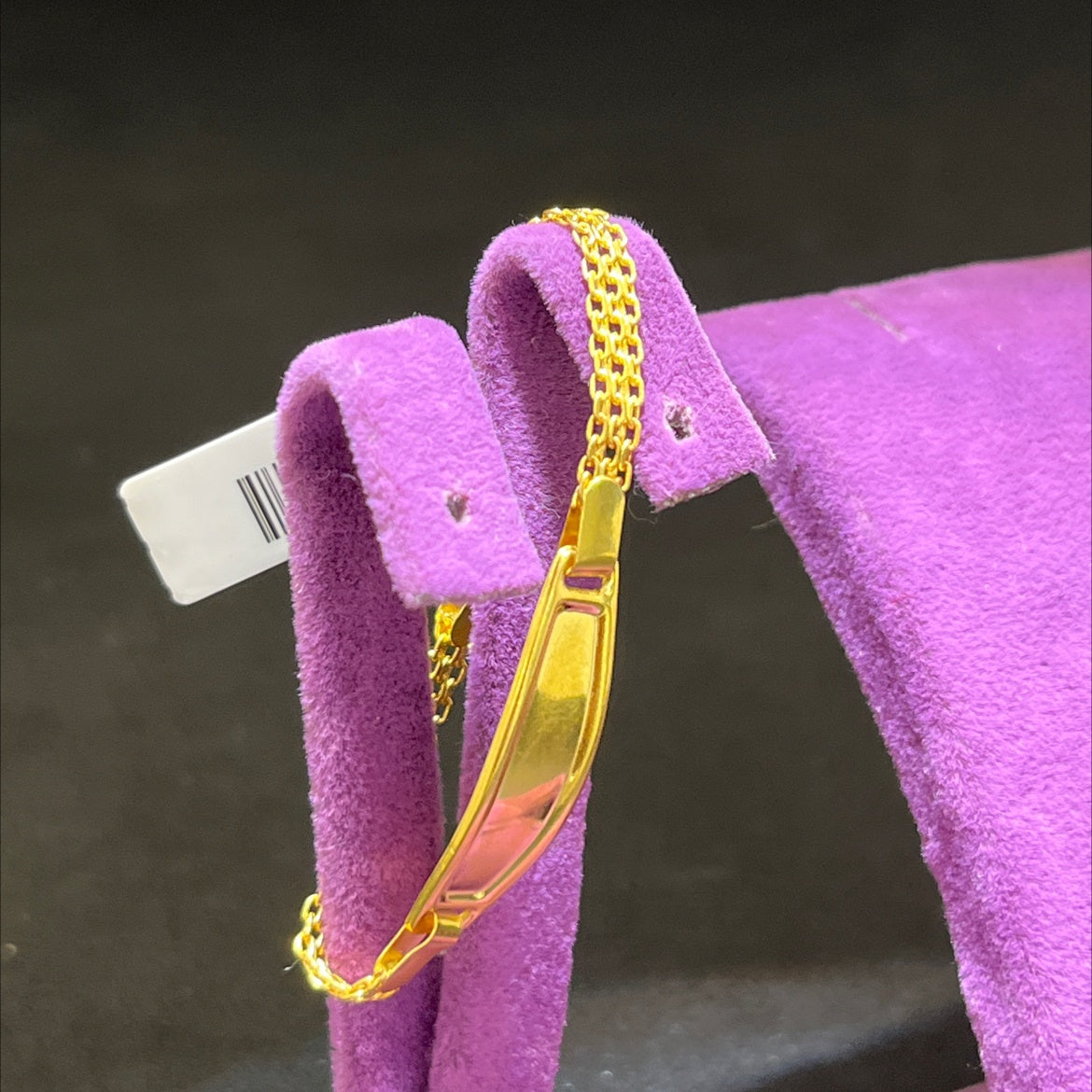 22 Ayar Altın Çocuk Künye Özel Tasarım 3.53gr Hediye - F00023