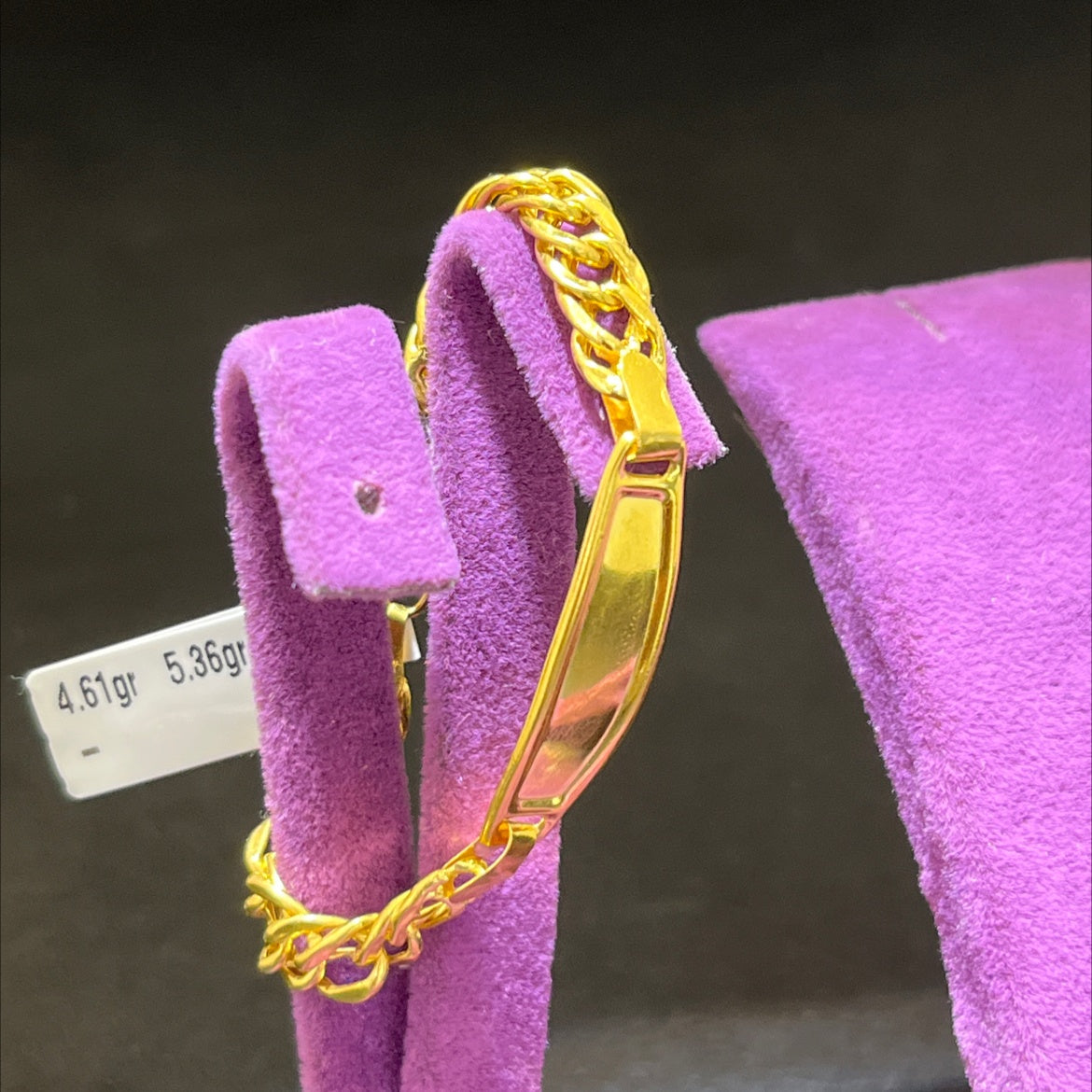 22 Ayar Altın Çocuk Künye Özel Tasarım 4.61gr Hediye - F00025