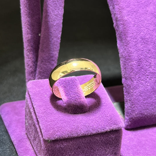 22 Ayar Altın Alyans Paksoy Modern Tasarım 5.18gr 18 Numara - AL00826