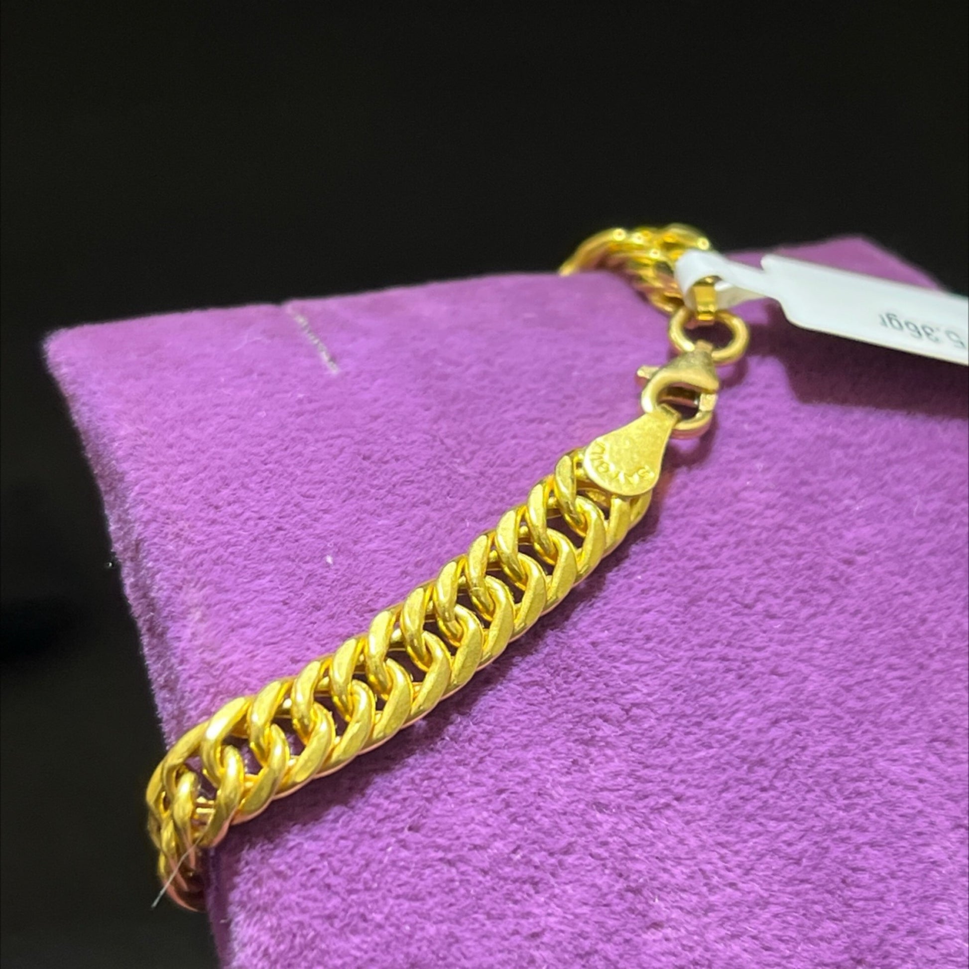 22 Ayar Altın Çocuk Künye Özel Tasarım 4.61gr 13cm Hediye - F00030