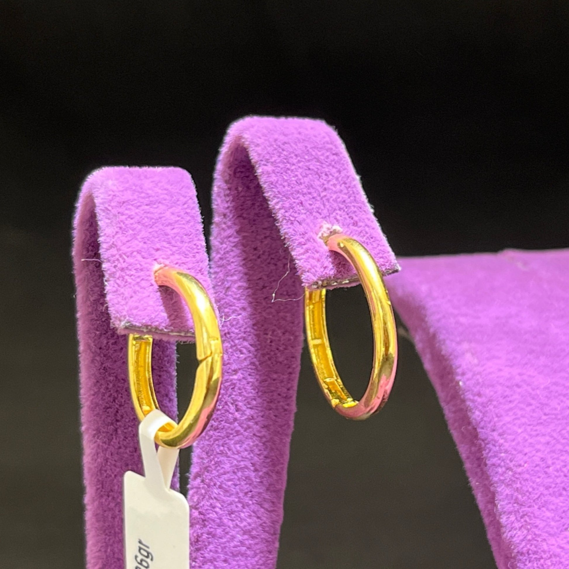 22 Ayar Altın Küpe Modern Tasarım 2.66gr Kadın - K00963