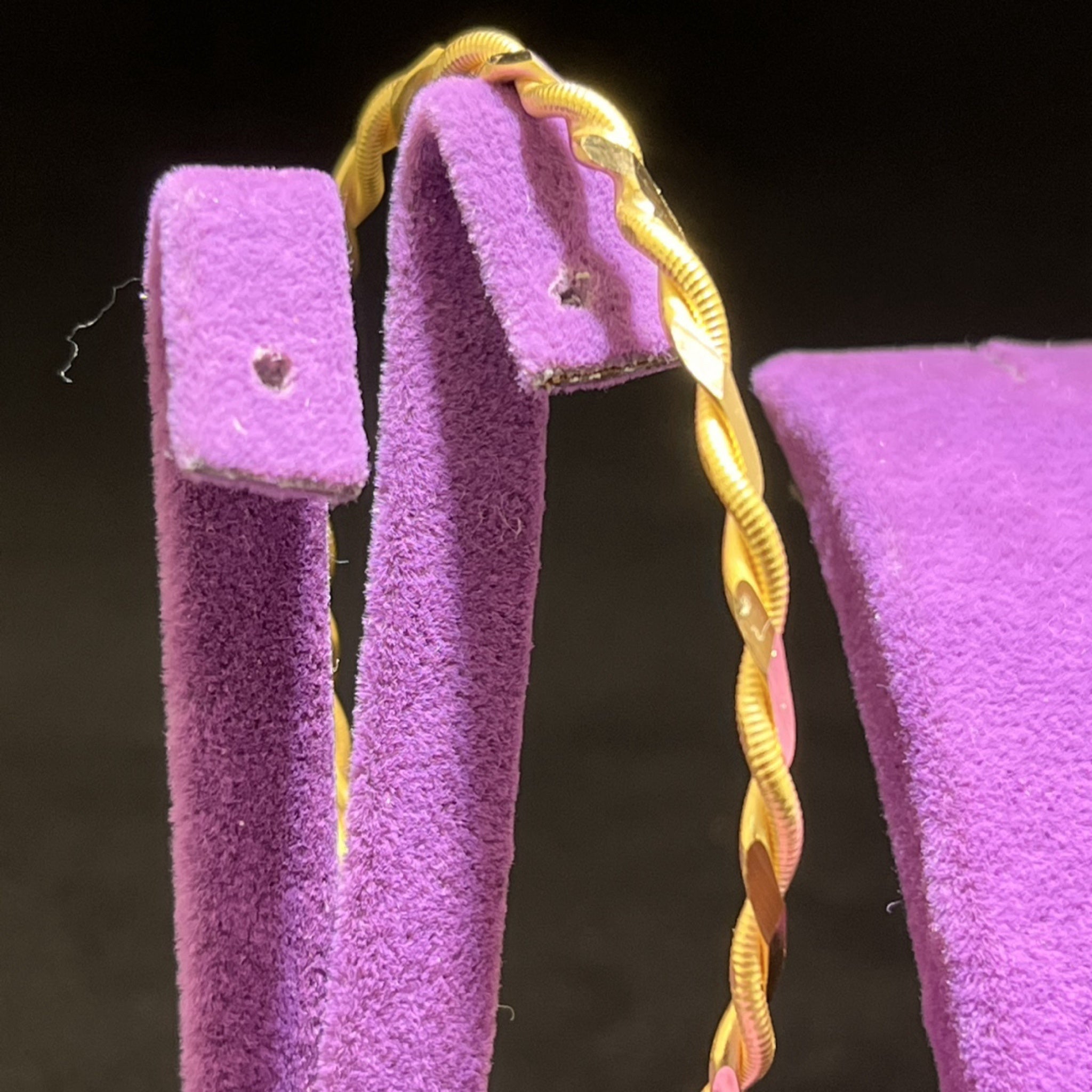 22 Ayar Altın Bilezik Kıvırcık Modern Tasarım 25.05gr Kadın - BZ01198