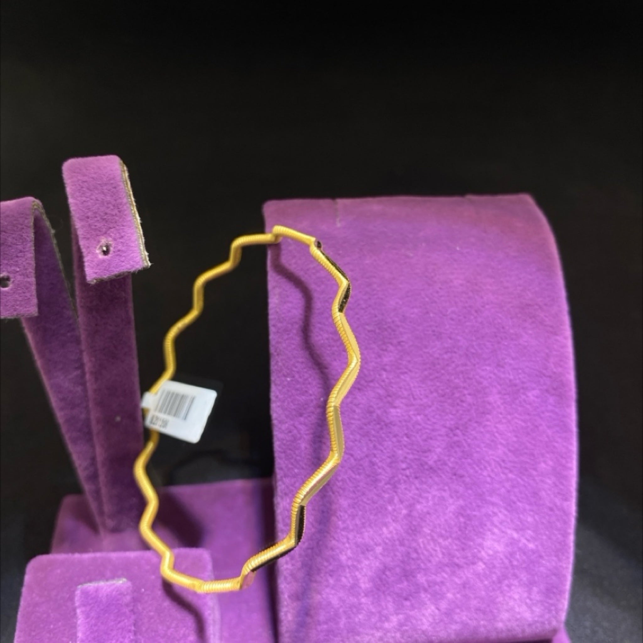 22 Ayar Altın Bilezik Paksoy Zigzag Tasarım 10.17gr Kadın - BZ01212