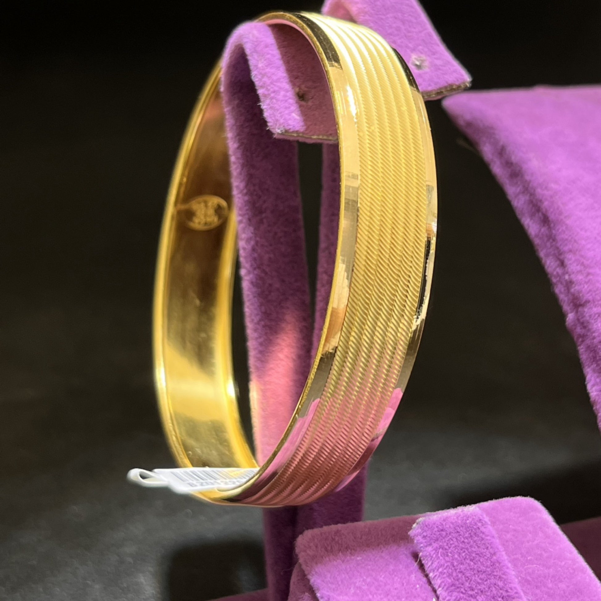 22 Ayar Altın Bilezik Hasırlı El İşi 12.68gr Kadın - BZ01223