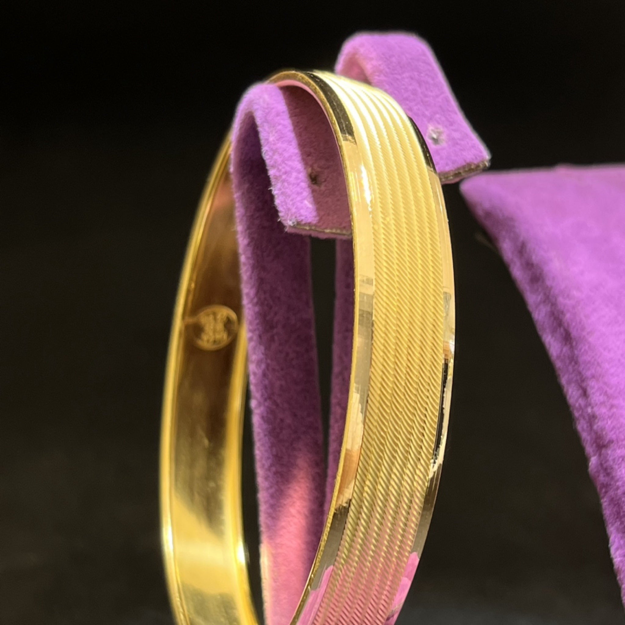 22 Ayar Altın Bilezik Hasır Özel Tasarım 10.35gr Kadın - BZ01243