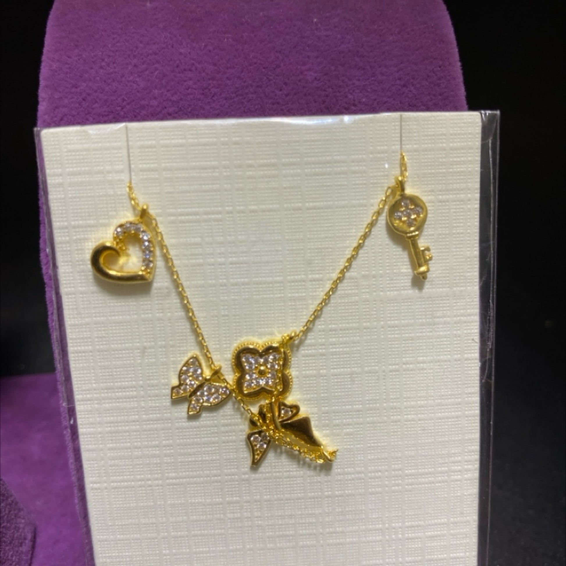 22 Ayar Altın Kolye Modern Tasarım 4.57gr Hediye - KL00041